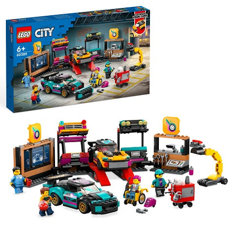 City,Custom Car Garage, 507 pcs