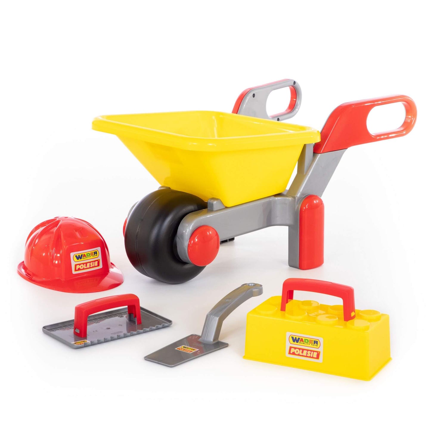 Building Wheelbarrow Filled Construct, 4 Pcs