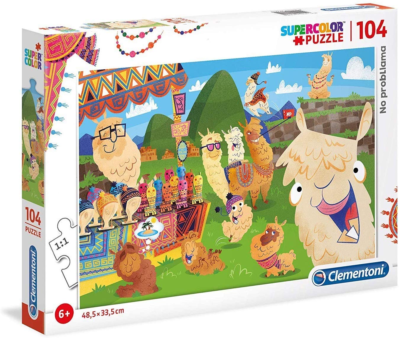 Clementoni Puzzle No Probllama 104 Pcs