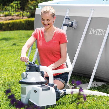 Intex Krystal Clear Sand Filter Pump 2100 GPH