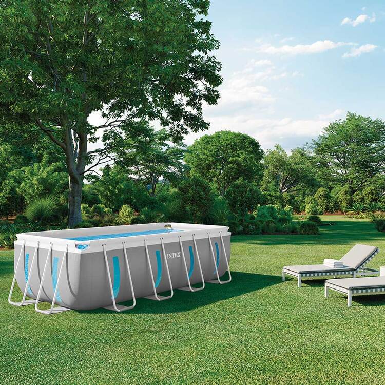 Intex Prism Frame Rectangular Pool 4m x 2m x 1.22m