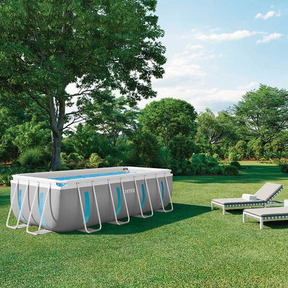 Intex Prism Frame Rectangular Pool 4m x 2m x 1.22m