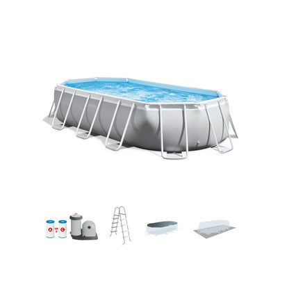 Intex Prism Frame Oval Above Ground AGP Pool