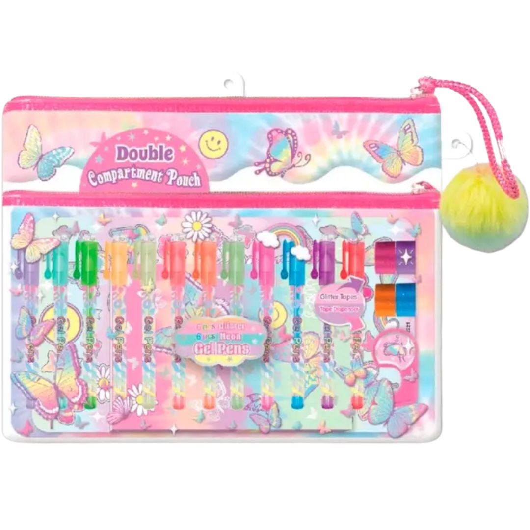 Hot Focus Colorful Creations Pen Set with Pouch
