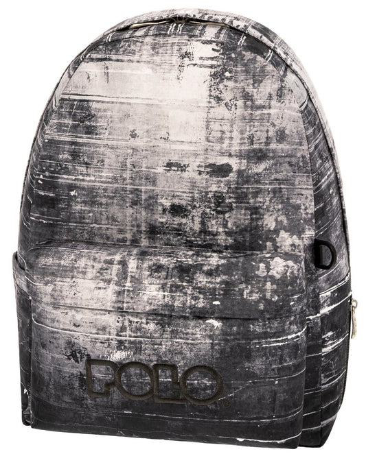 Polo School Bag With Scarf Gradiend Grey