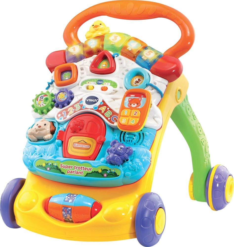 Vtech Baby Super Trotteur Parlant 2 en 1 Orange
