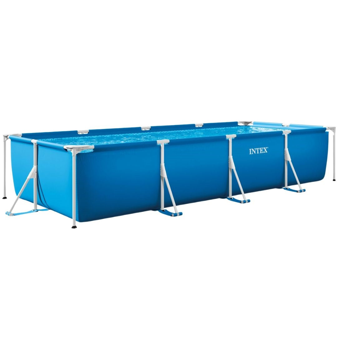 Intex Metal Frame Rectangular Pool – JouéClub