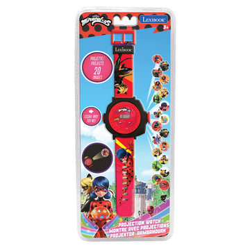 Lexibook 20-Image Projection Watch Miraculous