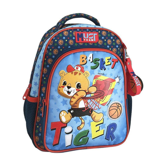 Must Team Tiger Basketball Backpack 12.5'