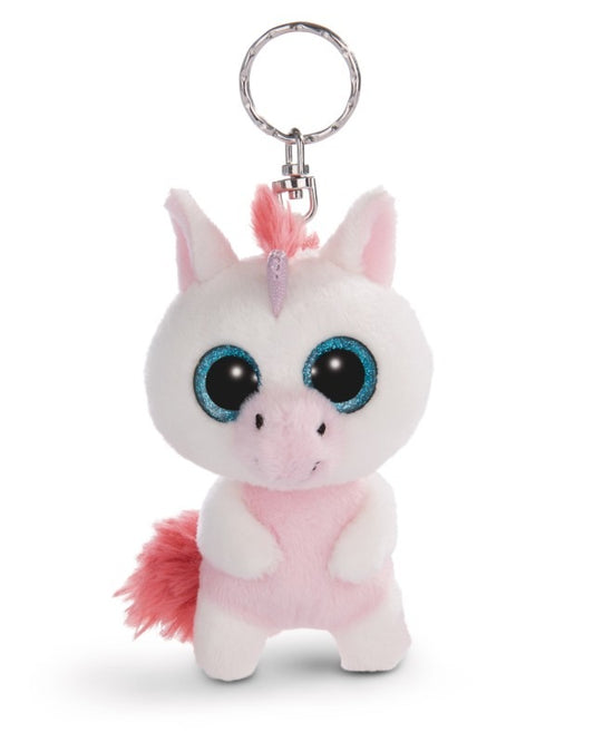 Nici Glubschis Unicorn Milky Plush keyholder