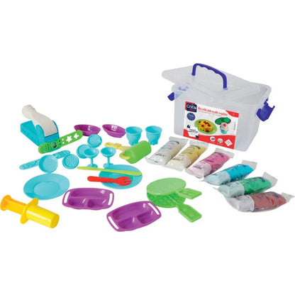 Crea & Cie My Little Modeling Clay Dishes