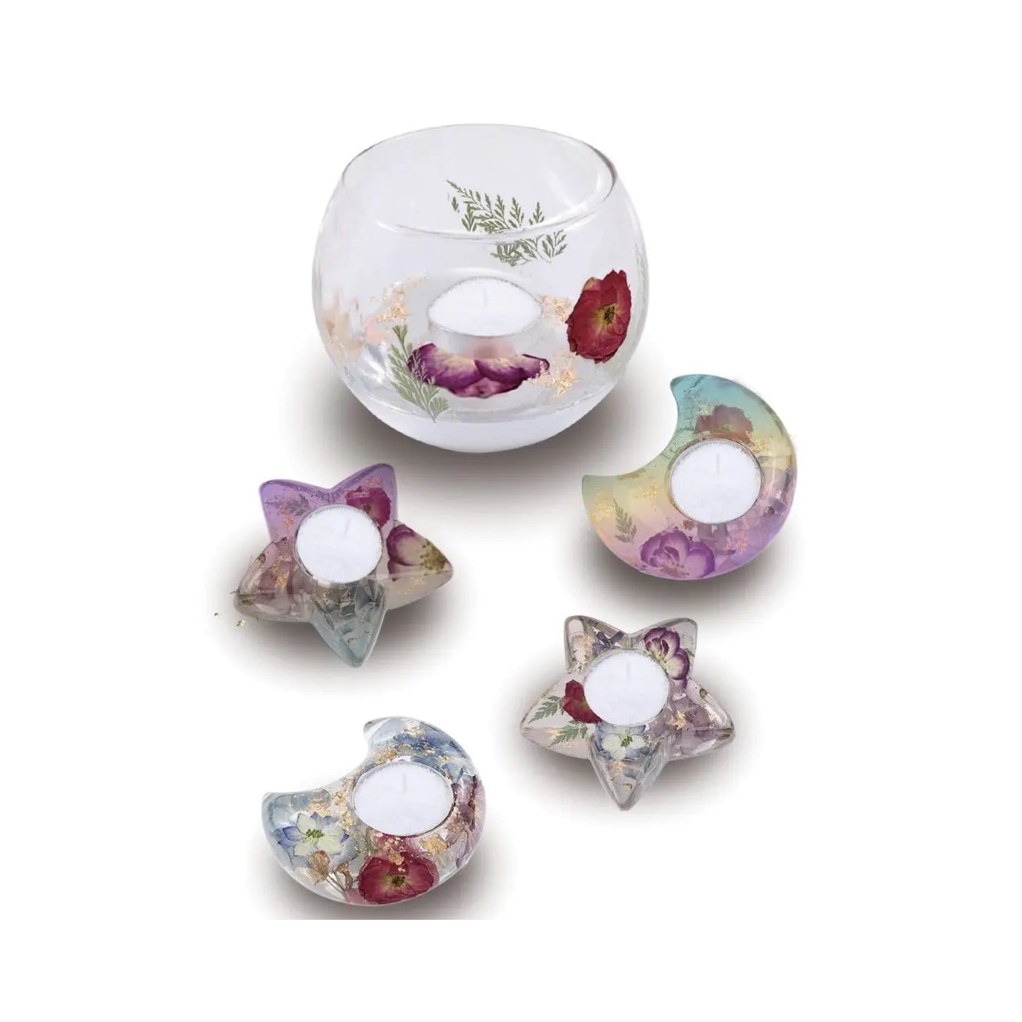 Crea & Cie Kit Creation Bougies Resine