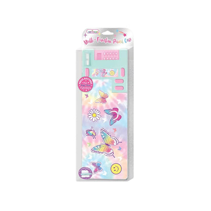 Hot Focus Multi-Function Pencil Case Tie Dye Butterfly