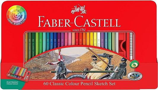 Classic Colour Pencils Sketch Set 60 Color