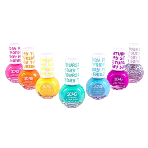 Make it Real 3C4G Rainbow Bright Nail Polish set