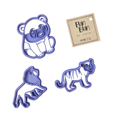 Funbun Wild Animals Cutters Set 1