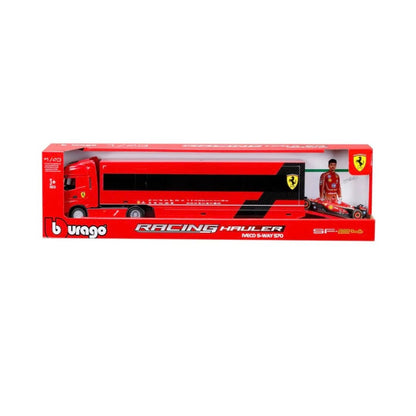 Bburago Racing Transporter with F1 Car