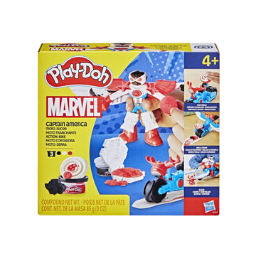 Play-Doh Marvel Captain America Moto-Slicer Playset