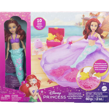 Disney Princess Sand & Swim Ariel Doll