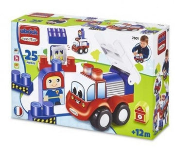 Ecoiffier Abrick Fire Engine Construction Set