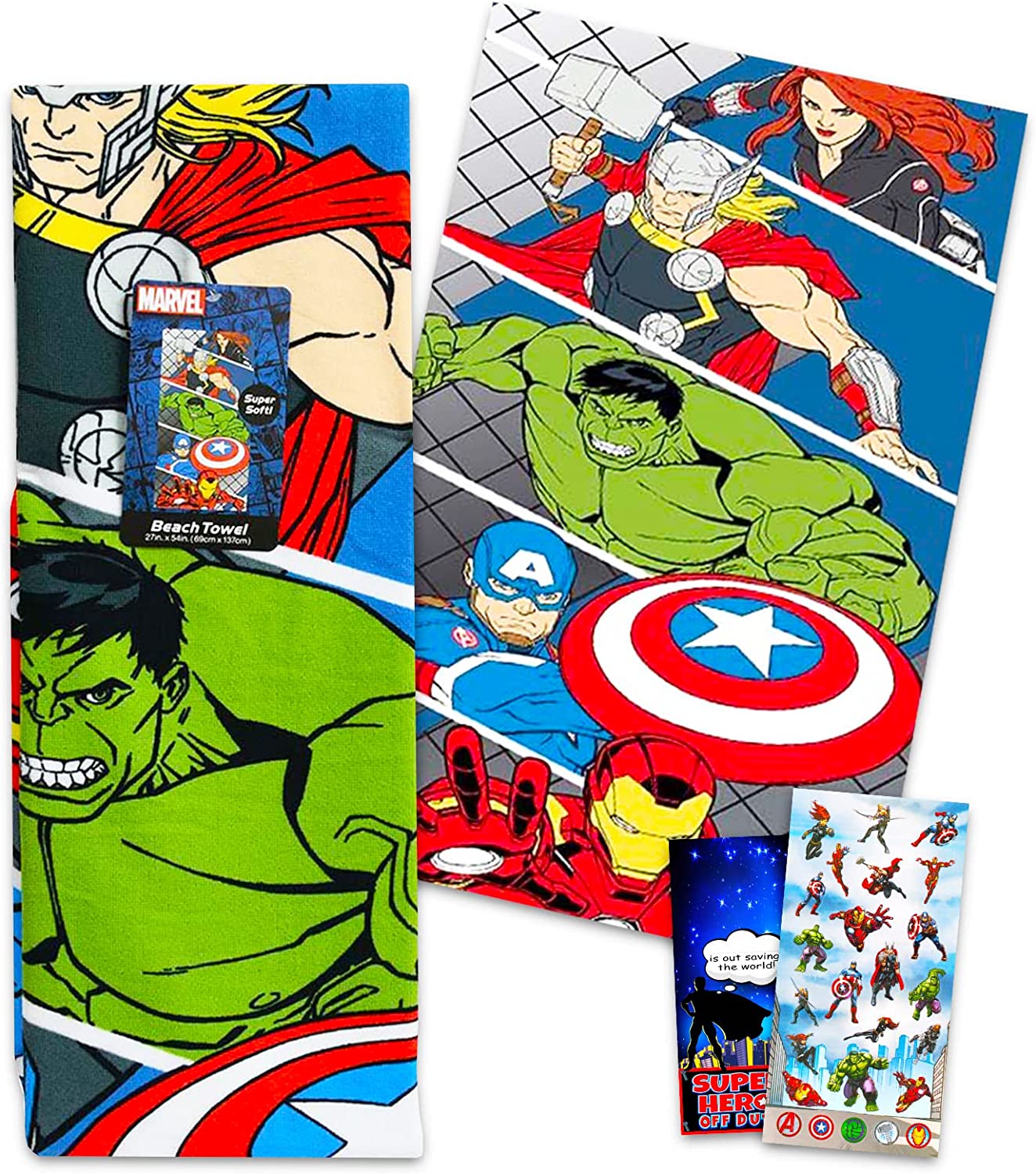 Avengers Microfiber Beach Towel