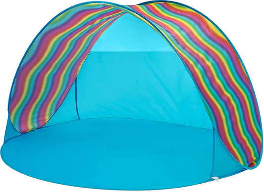 Rainbow Wave Pop Up Sun Shade