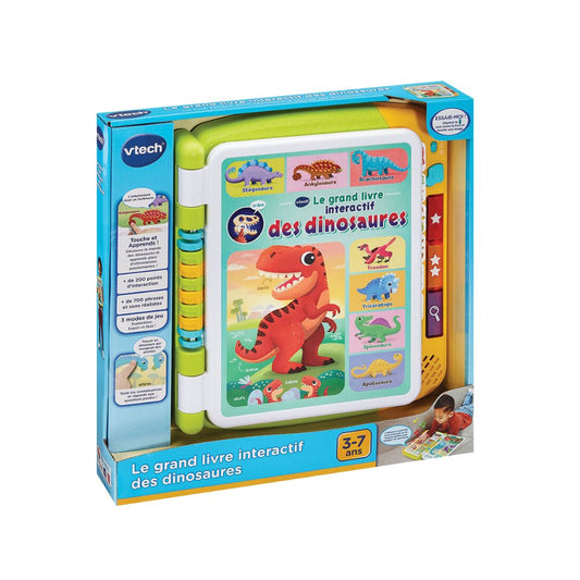 Vtech Le Grand Livre Interactif des Dinosaures