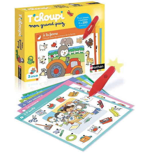Mon Grand Quiz T'choupi - French