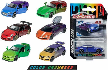 Majorette Color Changers Cars - Assorted