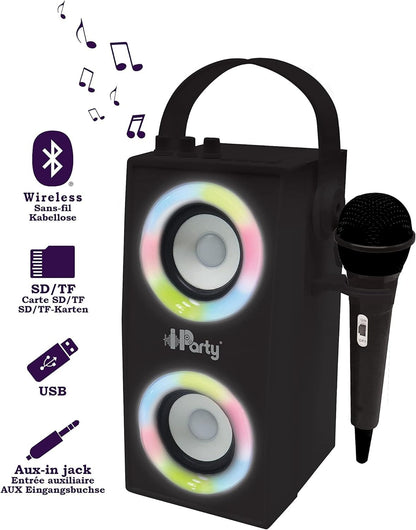 Lexibook iParty Enceinte Portable Bluetooth Luminous Speaker