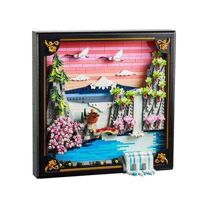 Lego Japanese Cherry Blossom Landscape - 1892 Pcs