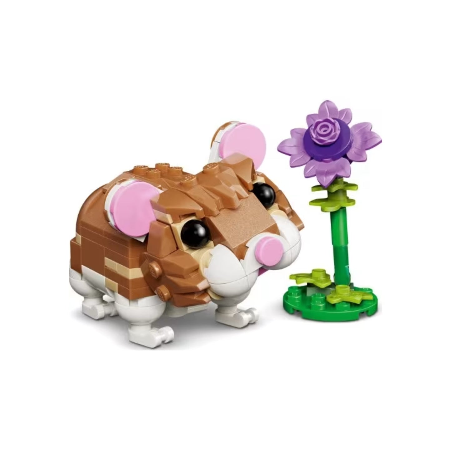 Lego Creator 3 in 1 Cute Hamster With Flower - 166 Pcs