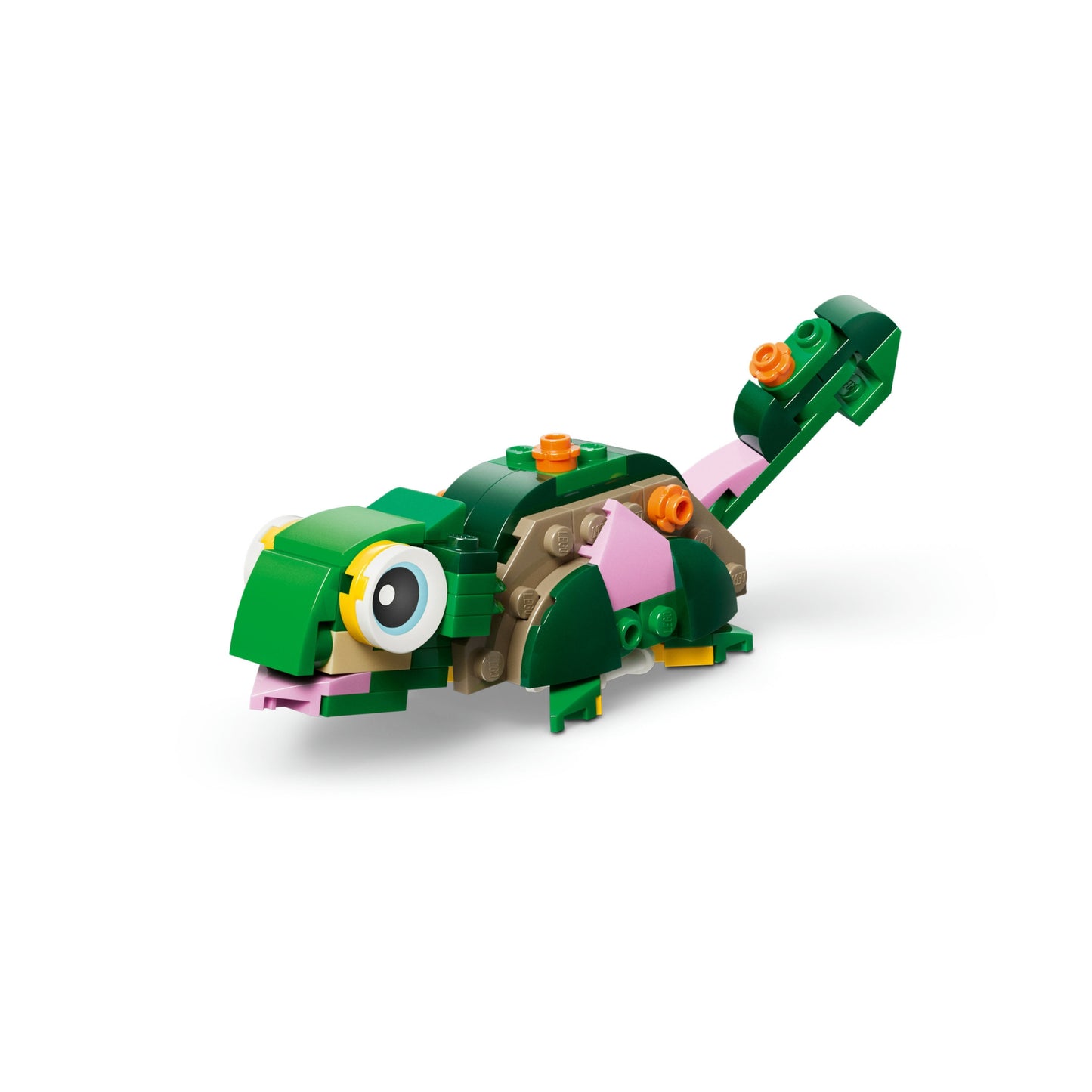 Lego Creator 3-in-1 Turtle with Water Lily Flower - 124 Pcs