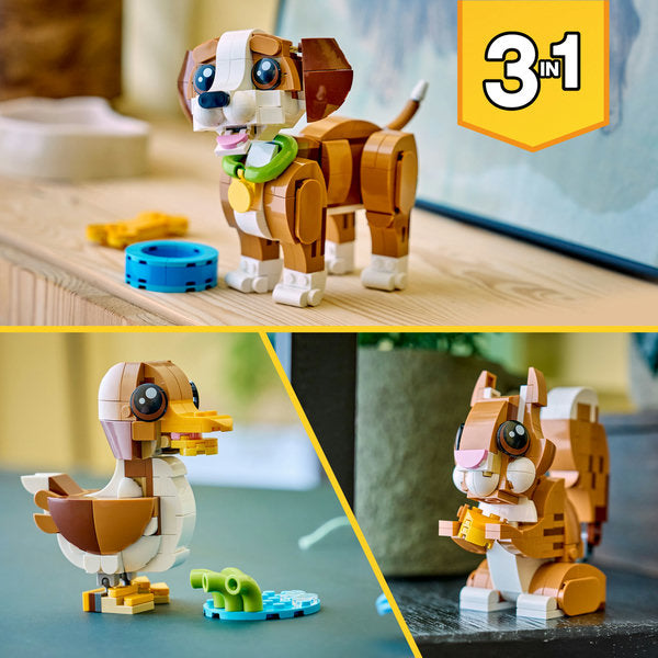 LEGO Creator 3-in-1 Playful Puppy Dog
