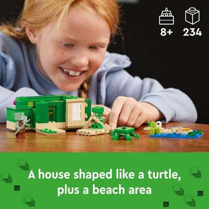 Lego Minecraft - The Turtle Beach house, 234 pcs