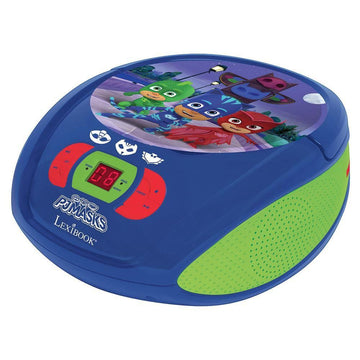 Lexibook Pj Mask Portable Cd Player With Mic Jack