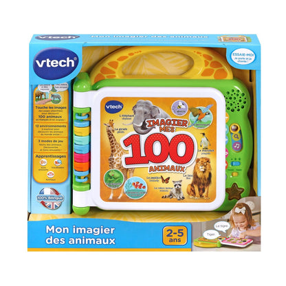 VTech 100 Animals Book Bilingual Eng/Fr
