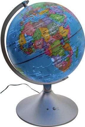 GLOBE AVEC CARTE DE CONSTELLAT ION 22 8 CM