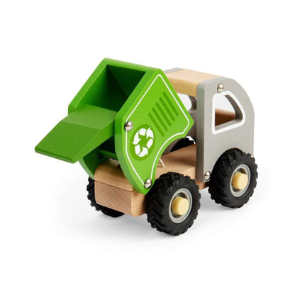 Atelier Du Bois Wooden Recycling Garbage Truck