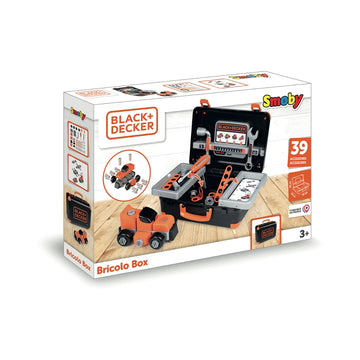 Smoby Black + Decker Tool Case - 39 Pcs