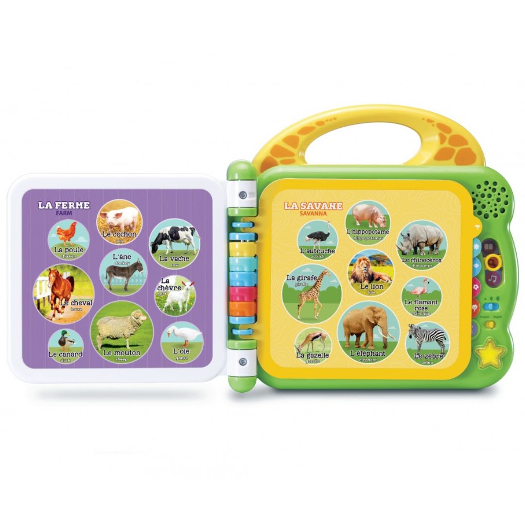 VTech 100 Animals Book Bilingual Eng/Fr