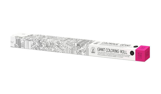 Omy Atlas Coloring Poster New York City