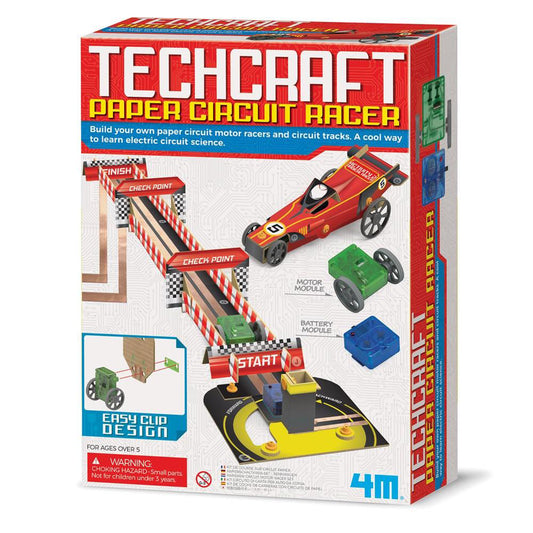 Techcraft -Paper Circuit Racer