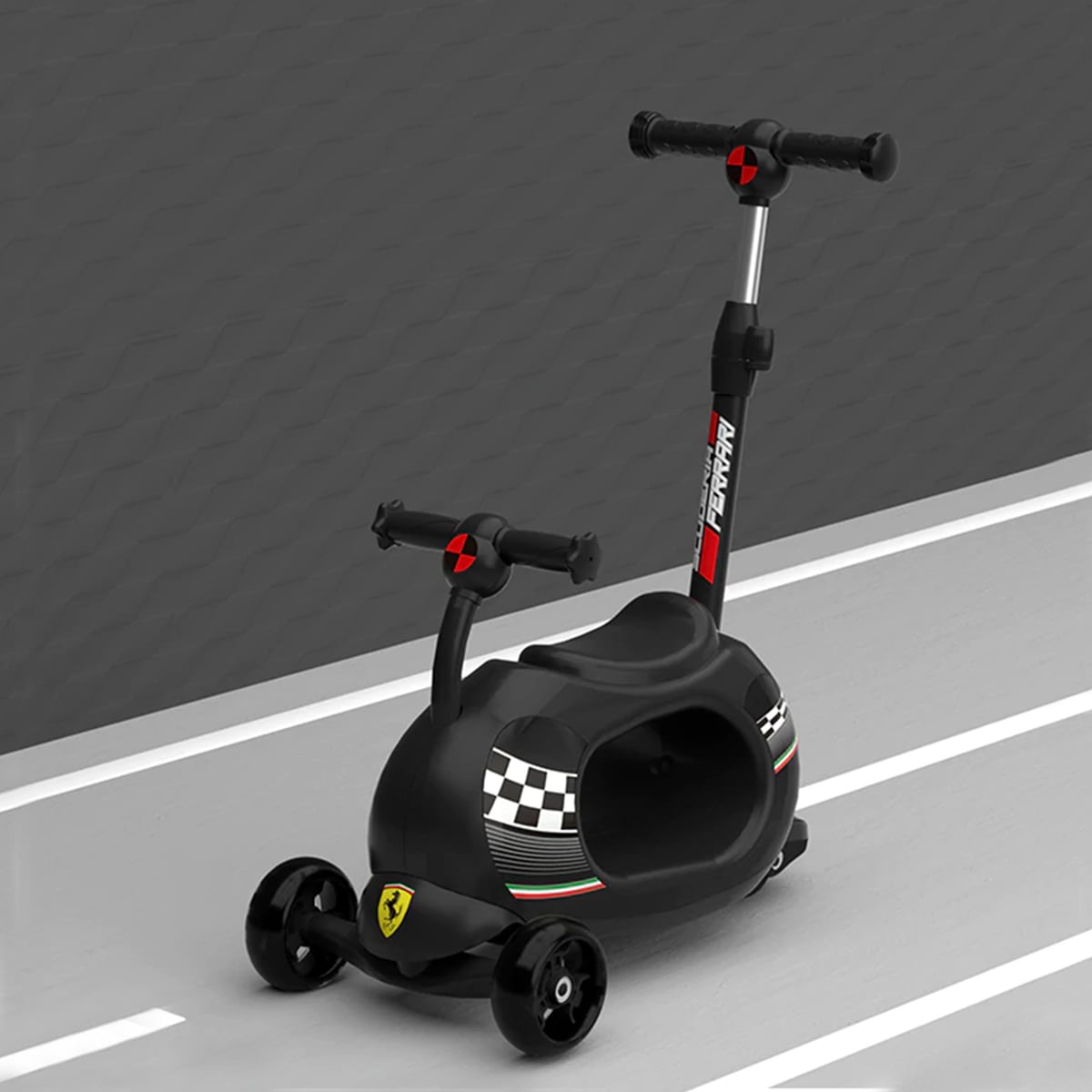 Ferrari 4-in-1 Adjustable Scooter