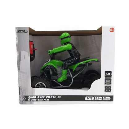 Rc Quad With Pilot 1:18