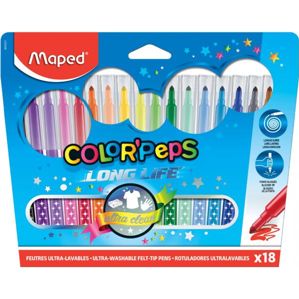 Color Peps Pencils 18 colors