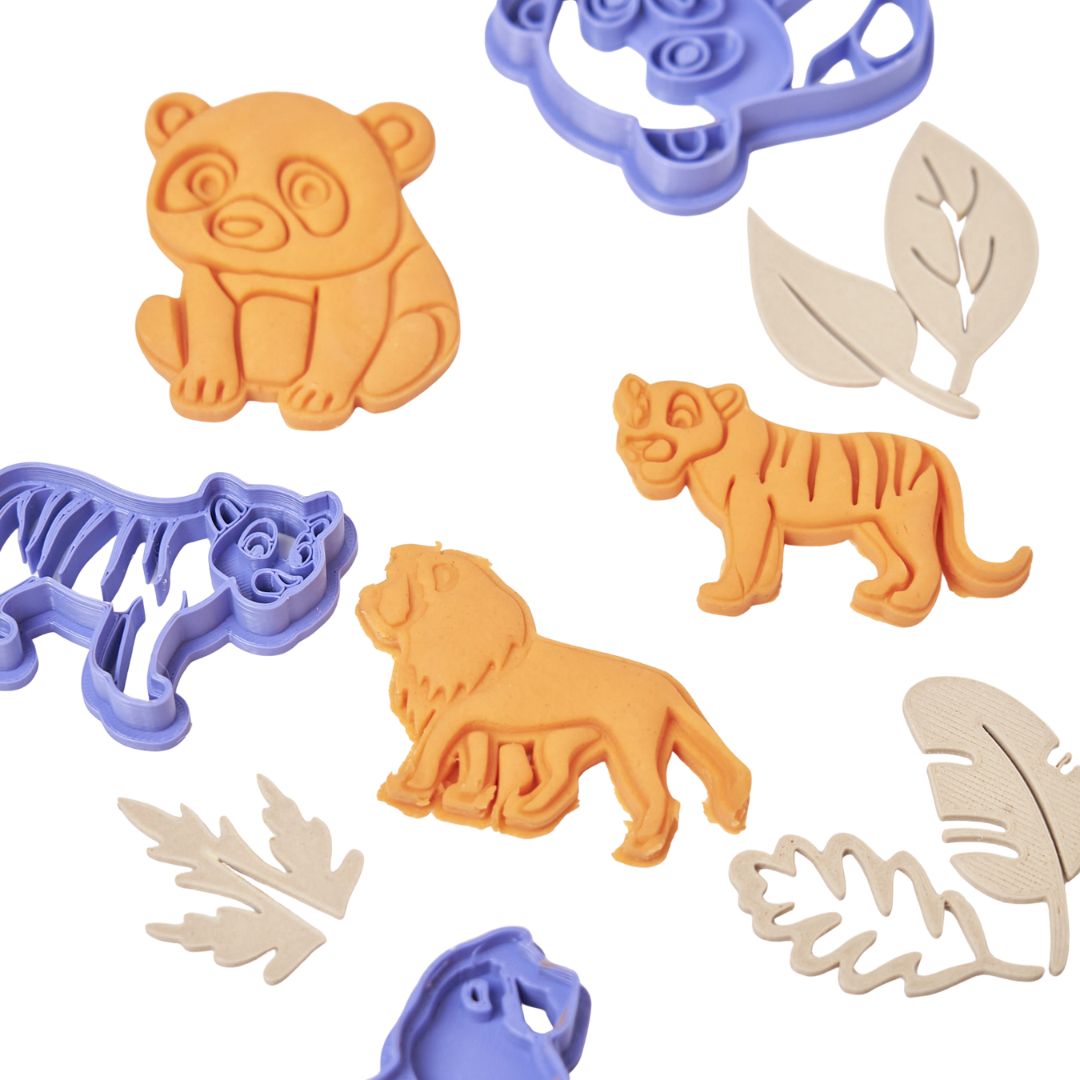 Funbun Wild Animals Cutters Set 1