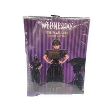 SIDJ Wednesday Addams Black Prom Dress 140 cm