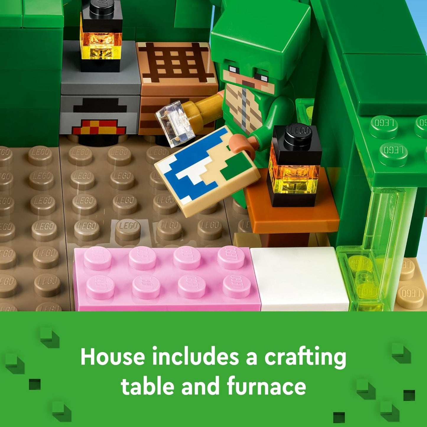 Lego Minecraft - The Turtle Beach house, 234 pcs