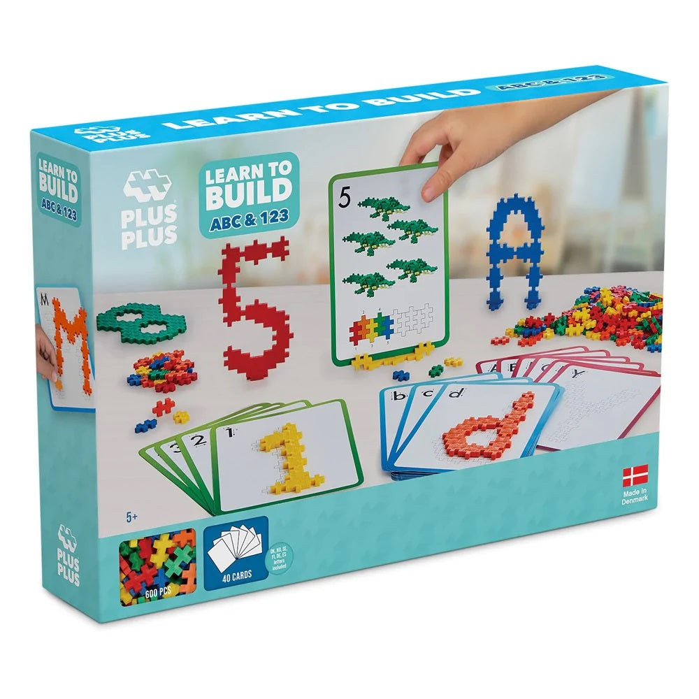 Plus-Plus Learn To Build Abc &123